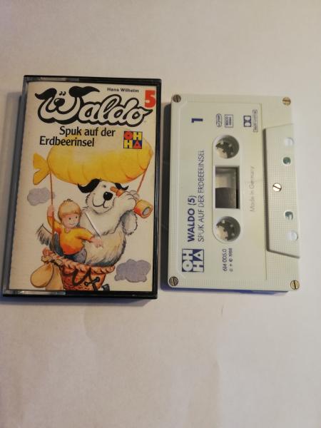 Waldo Folge 5 Spuk auf der Erdbeerinsel 5-fach Silber geschraubt Weiß mit Blauen Druck 614005.0 OHHA