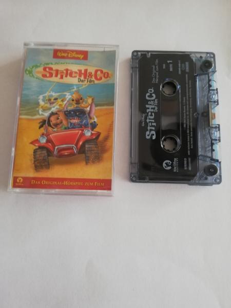 Stitch & Co Transparent mit Weißen Druck 19538 Walt Disney