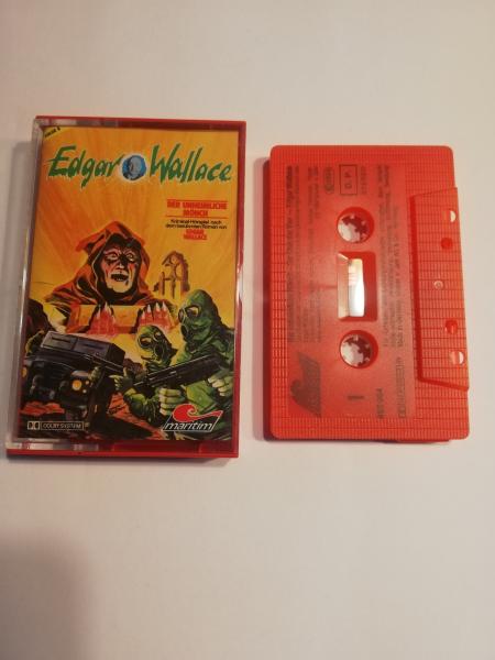 Edgar Wallace Folge 8 Der unheimliche Mönch Rot mit Schwarzen Druck 495064-211 Maritim