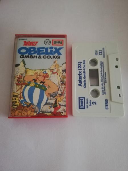 Asterix Folge 23 Obelix GmbH& Co.KG geschraubt Weiß mit Blauen Druck 515889.3 Europa
