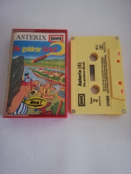 Asterix Folge 5 Die Goldene Sichel 4-fach Silber geschraubt Gelb 515871.0 Europa