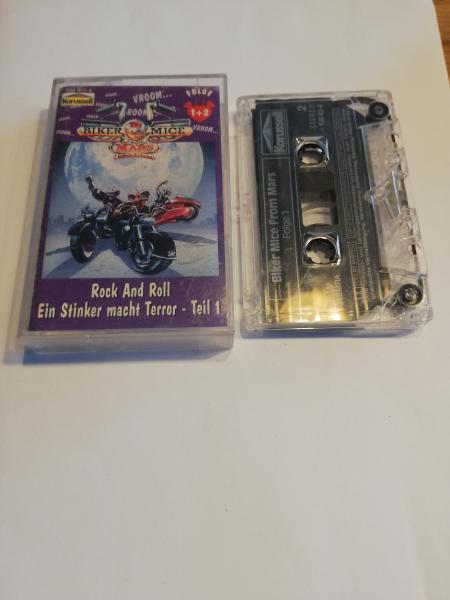 Biker Mice Teil 1+2 Rock and Roll/ Ein Stinker macht Terror Teil1 Transparent 550411-4 Karussell