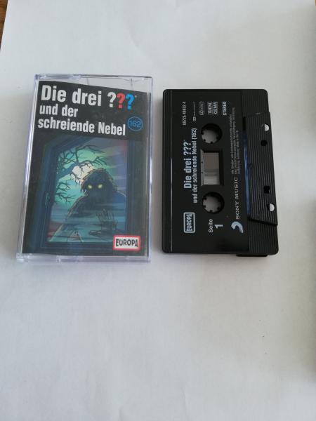 Die Drei Fragezeichen Folge 162 und der schreiende Nebel Schwarz mit Weißen Druck 8872540032 4 Europa