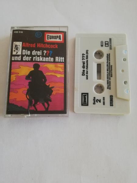 Die Drei Fragezeichen Folge 51 und der riskante Ritt Grau 490516 Europa