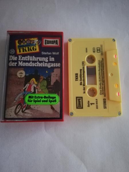 TKKG Folge 31 Die Entführung in der Mondscheingasse 4-fach Silber geschraubt Gelb 515810.9 Europa