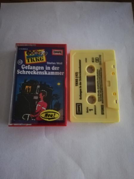 TKKG Folge 43 Gefangen in der Schreckenskammer Gelb 515832.0 Europa