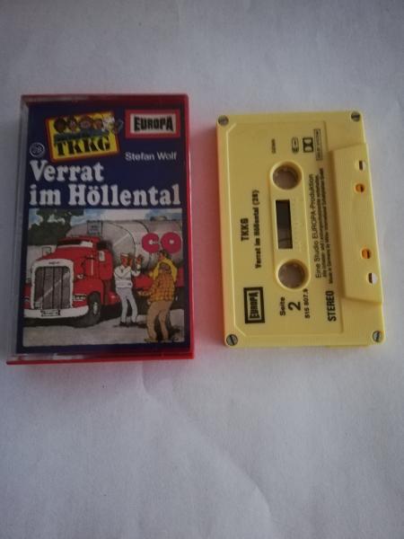 TKKG Folge Folge 28 Verrat im Höllental 4-fach Silber geschraubt Gelb 515807.9 Europa(Kleines Fenster)