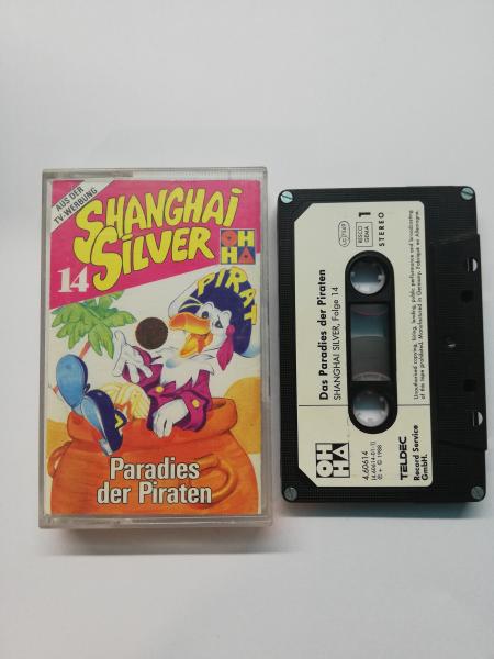 Shanghai Silver Folge14 Paradies der Piraten 4-fach Silber geschraubt Schwarz mit Weißen Aufkleber 4.60614 CD
