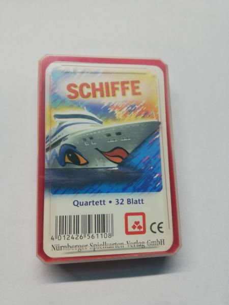 Schiffe Quartett Nürnberger-Spielkarten-Verlag 012426 561108
