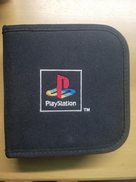 Playstation 1 CD Tasche Schwarz im Neuwertigen Zustand Sony