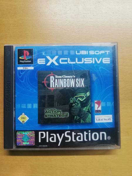 Rainbow Six Playstation 1 SLES 02372 PAL Ubi Soft USK ab 16 Jahren