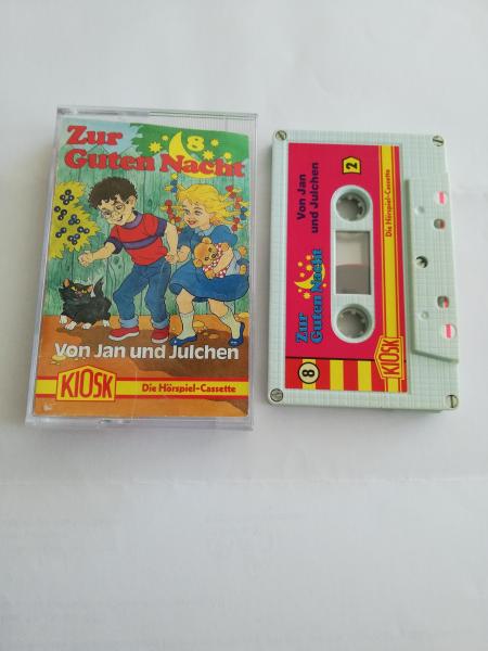 Zur Guten Nacht Folge 8 Von Jan und Julchen 5-fach Silber geschraubt Weiß mit Rosa Aufkleber 4.27668 CD Kiosk