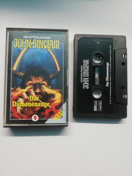 Geisterjäger John Sinclair Folge 9 Das Dämonenauge Black Edition Schwarz mit Weißen Druck MC 1132 SPV