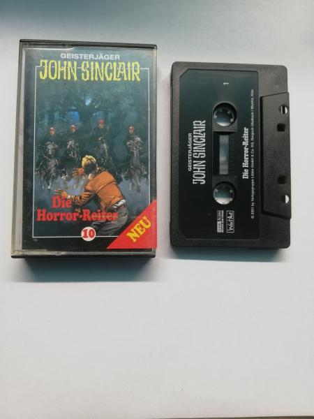 Geisterjäger John Sinclair Folge 10 Die Horror-Reiter Black Edition Schwarz mit Weißen Druck MC 1133 SPV