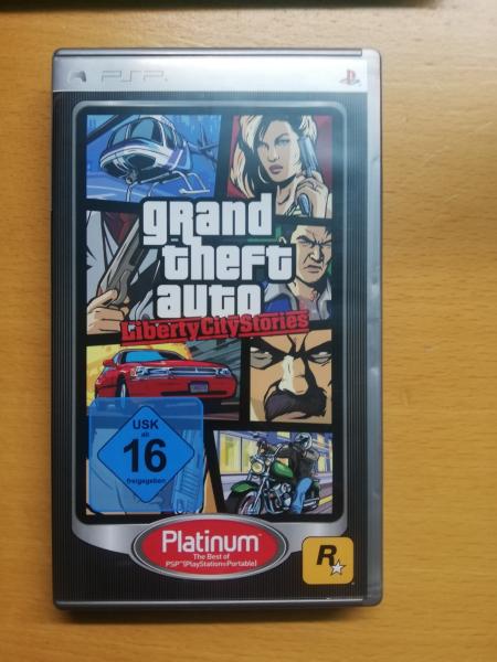 Grand Theft Auto Liberty City Stories komplett mit Anleitung ULES 00182/P Platinum Edition USK ab 16 Jahren
