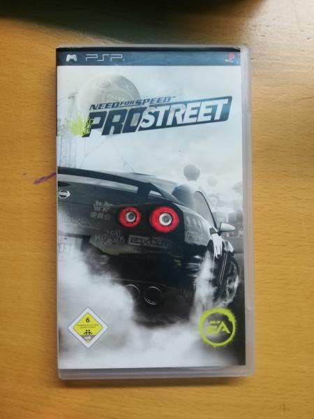 Need for Speed Prostreet PSP komplett mit Anleitung ULES 01020 USK ab 6 Jahren