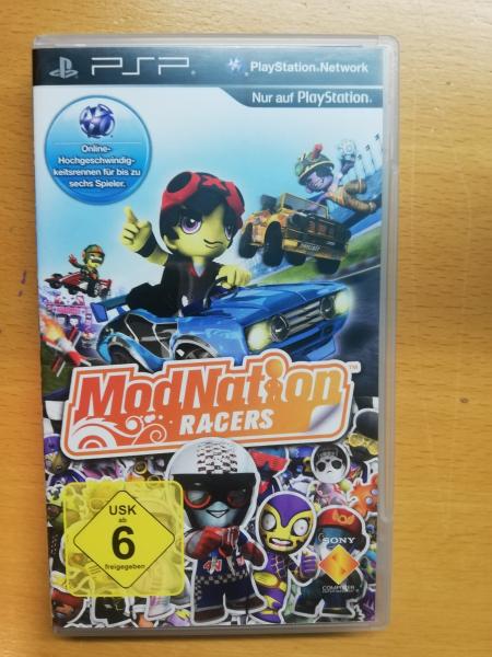 ModNation Racers PSP komplett mit Anleitung UCES 01327 USK ab 6 Jahren