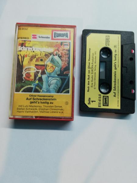 Auf Schreckenstein geht`s lustig zu Folge 3 Schwarz mit Beigen Aufkleber 515613.0 Europa Schneider