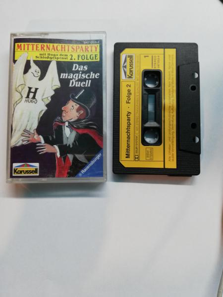 Mitternachtsparty Folge 2 Das magische Duell Schwarz mit Gelben Aufkleber 847053-4 Karussell