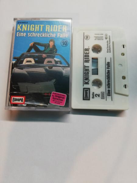Knight Rider Folge 10 Eine schreckliche Falle Weiß mit Schwarzen Druck 514443.4 Europa