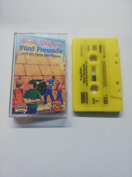 Fünf Freunde Folge 63 und der Stein des Pharao Hellgelb mit Schwarzen Druck 8287669542 4 Europa(mit Logo)