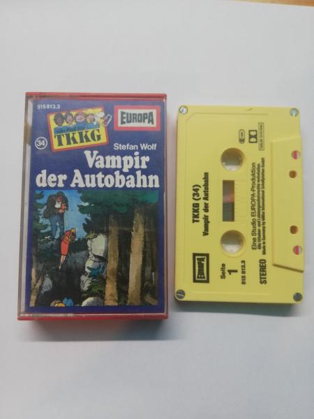 TKKG Folge 34 Vampir an der Autobahn 4-fach Silber geschraubt Gelb 515813.3 Europa