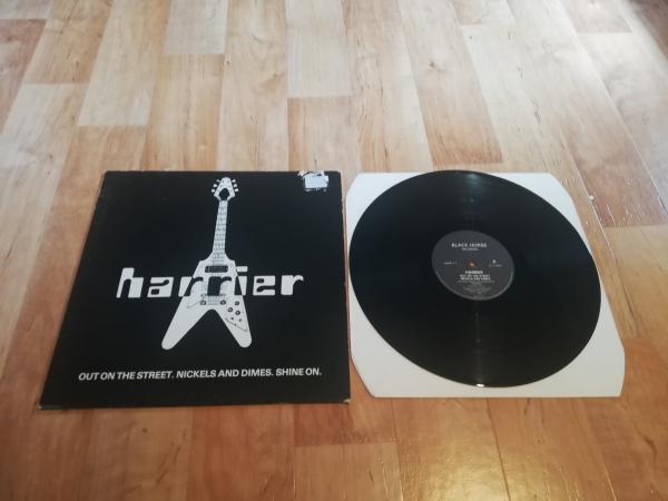 Harrier Out on the Street Nickels and Dimes 1984 Black Horse Records HARR IT Französische Pressung NM/VG