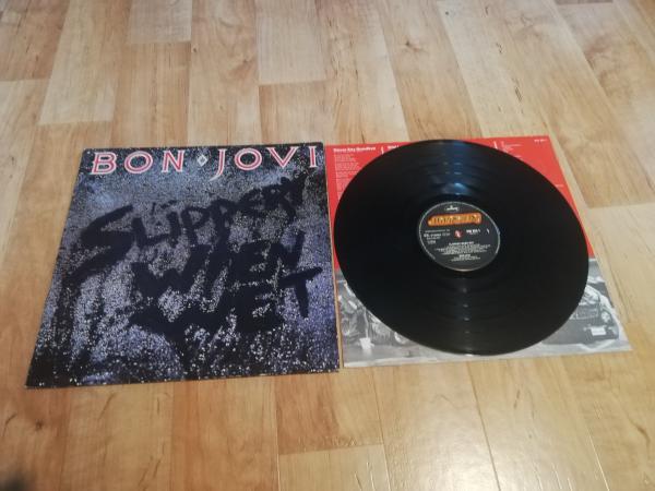 Bon Jovi-Slippery when wet 1986 Mercury 830264-1 Holländische Pressung VG/VG+