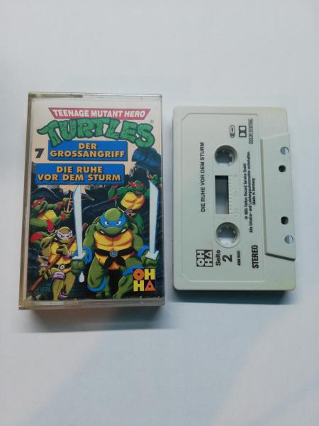 Teenage Mutant Hero Turtles Folge 7 Der Grossangriff/Die Ruhe vor dem Sturm Grau mit Schwarzen Druck 490509 OHHA
