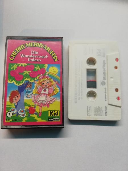 Cherry Merry Muffin Folge 1 Die Wundervogelfedern Schwarz mit Weißen Druck 80019 Kid Polyband Mattel Toys