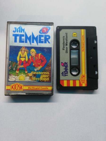 Jan Tenner Folge 7 Finsternis über Westland 4-fach Schwarz geschraubt Schwarz mit Grauen Aufkleber 4.25615 CD Kiosk