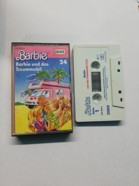 Barbie Folge 24 und das Traummobil Weiß mit Rot Blauen Druck 515285.2 Europa