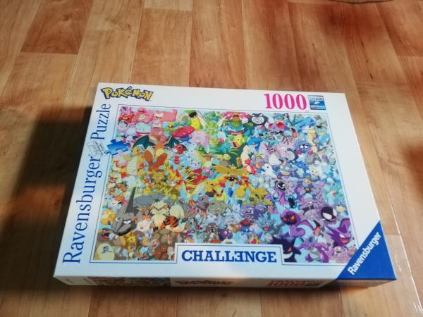 Pokemon Challenge Puzzle Ravensburger 1000 No 15 166 0 unbespielt und noch verschweißt