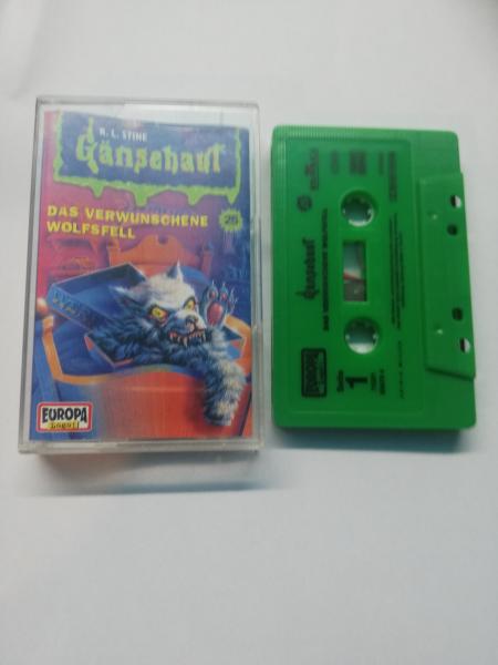 Gänsehaut Folge 25 Das Verwunschene Wolfsfell Grün mit Schwarzen Druck 7432189678 4 Europa