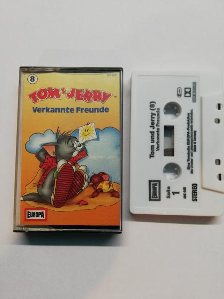 Tom & Jerry Folge 8 Verkannte Freunde Weiß mit Schwarzen Druck 495965-215 Europa