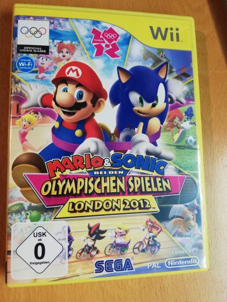 Mario & Sonic bei den Olympischen Spielen Nintendo Wii komplett mit Anleitung USK ab 0 Jahren