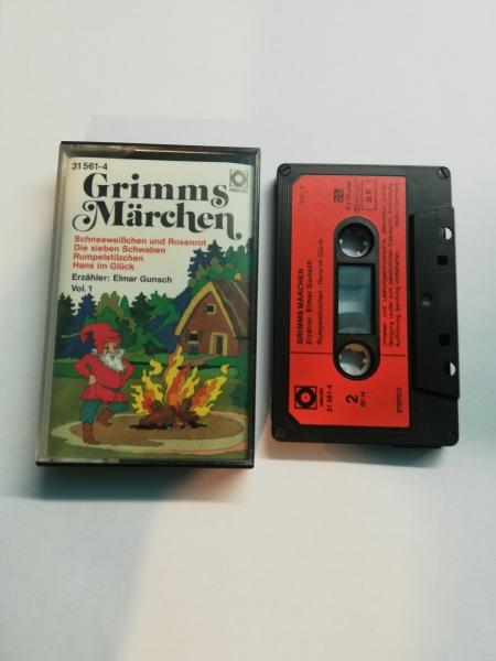 Grimms Märchen Vol.1 4-fach Schwarz geschraubt Schwarz mit Roten Aufkleber 31561-4 Sonocord