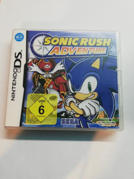 Sonic Rush Adventure Nintendo DS mit Anleitung USK ab 6