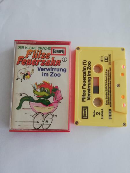 Flitze Feuerzahn Folge 1 Verwirrung im Zoo 5-fach Silber geschraubt Gelb 515501.0 Europa(Weißes Front-Cover)