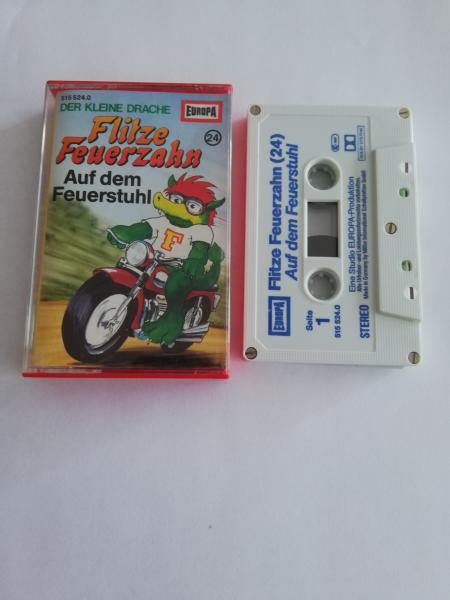 Flitze Feuerzahn Folge 24 Auf dem Feuerstuhl 5-fach Silber geschraubt Weiß mit Blauen Druck 515524.0 Europa