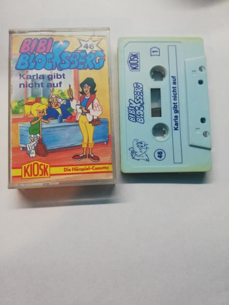 Bibi Blocksberg Folge 46 Karla gibt nicht auf Weiß mit Blauen Druck(Rot Gelbes Kiosk Cover) Der grüne Punkt
