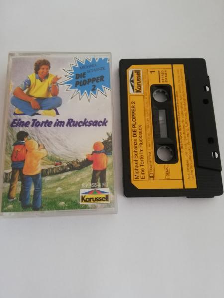 Die Plopper Folge 2 Eine Torte im Rucksack Schwarz mit Gelben Aufkleber 831458-4 Karussell