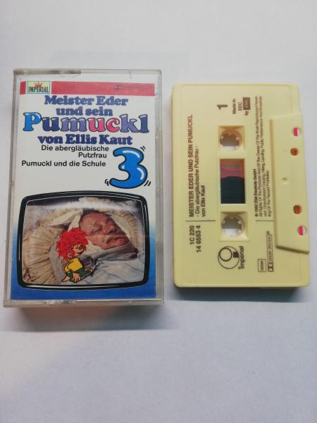 Pumuckl Folge 3 Die abergläubische Putzfrau/Pumuckl und die Schule Beige mit Braunen Druck 1C220146553 4 EMI Imperial