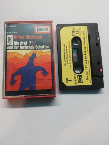 Die Drei Fragezeichen Folge 13 und der lachende Schatten Schwarz mit Gelben Aufkleber 515913.0 Europa