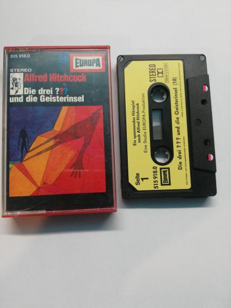 Die Drei Fragezeichen Folge 18 und die Geisterinsel 5-fach Schwarz geschraubt Schwarz mit Gelben Aufkleber 515918.0 Europa