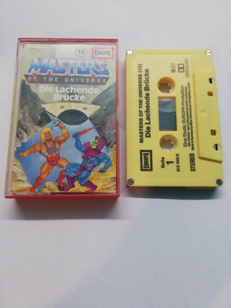 Masters of the Universe Folge 15 4-fach Silber geschraubt Gelb 515345.0 Europa Cover von innen und Kassette beschrieben