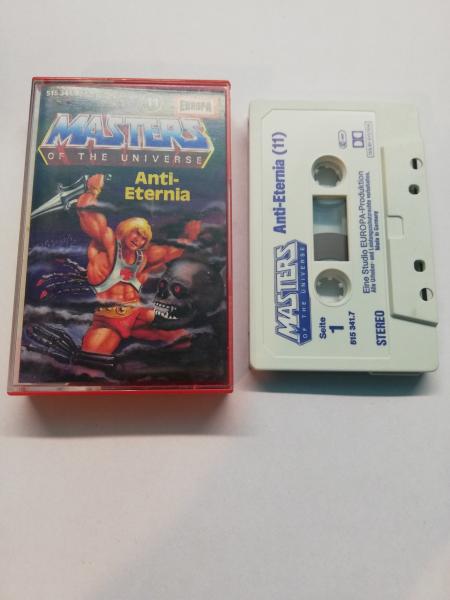 Masters of the Universe Folge 11 Anti-Eternia Weiß mit Blauen Druck 515341.7 Europa Cover von innen beschrieben