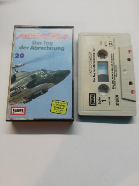 Airwolf Folge 20 Der Tag der Abrechnung Grau mit Grauen Aufkleber 490259-215 Europa Seitencover beschrieben