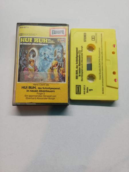 Hui Buh Folge 2 in neuen Abenteuern Gelb 515027.2 Europa Cover von innen beschrieben