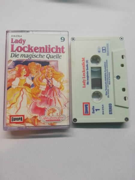 Lady Lockenlicht Folge 9 Die magische Quelle 5-fach Silber geschraubt Weiß mit Rot Blauen Druck 514278.4 Europa
